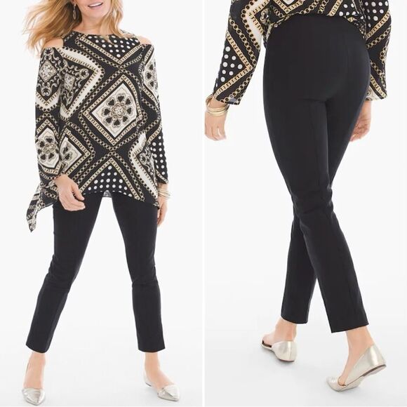 Chico's Pants - Chico’s So Slimming Brigitte Black Ankle Pants